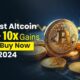 5 Best Altcoin for 10x Gains to Buy Now in 2024 (Updated May)