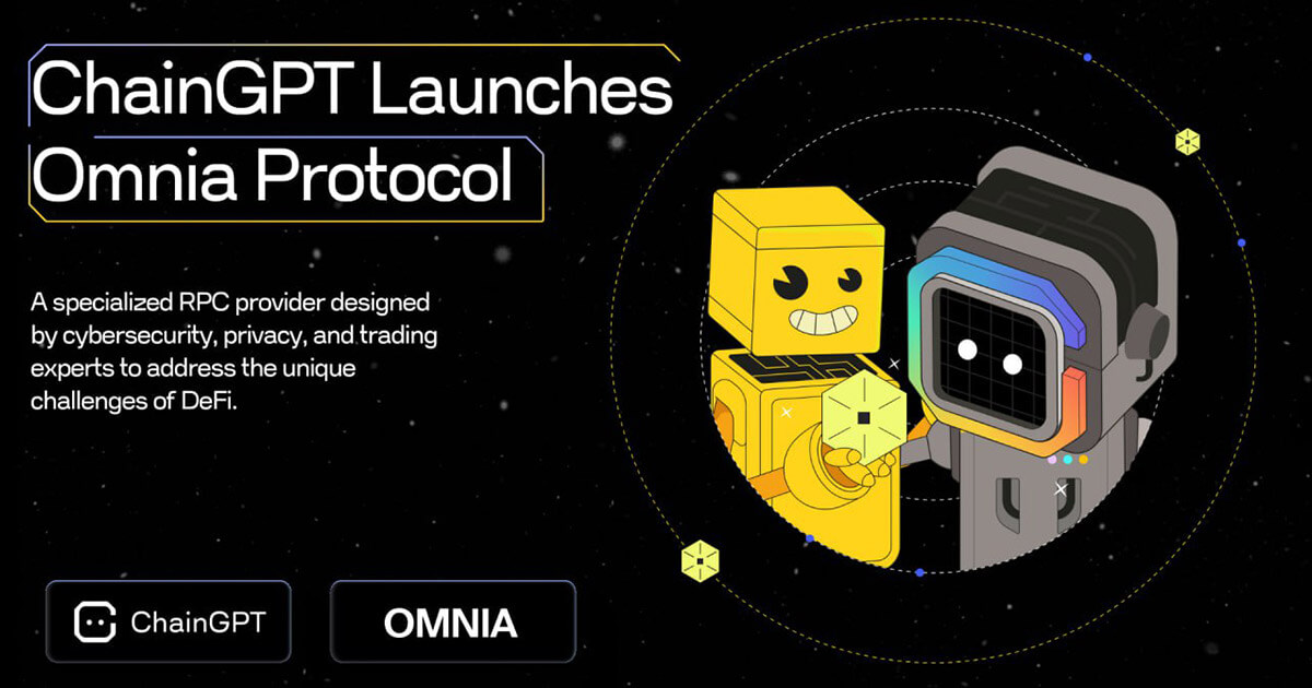 ChainGPT Pad launches OMNIA Protocol to enhance and secure Web3 for DeFi users via DePIN and MEV