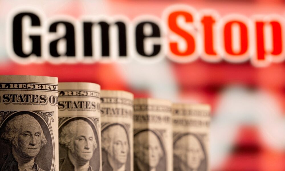 Meme stocks meet cryptocurrency craze with GameStop pursuing NFTs