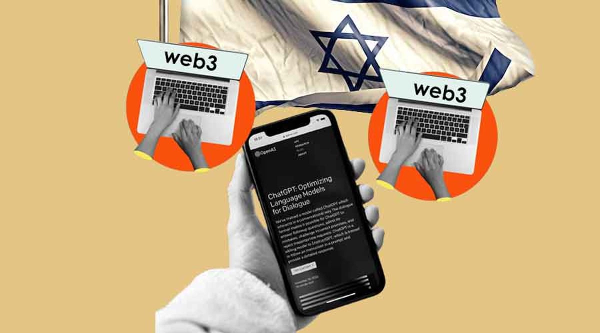 Record revenue for ChatGPT mobile app, but growth rate declines.  The Web3 community supports displaced citizens in Israel with the "Crypto Aid" project.