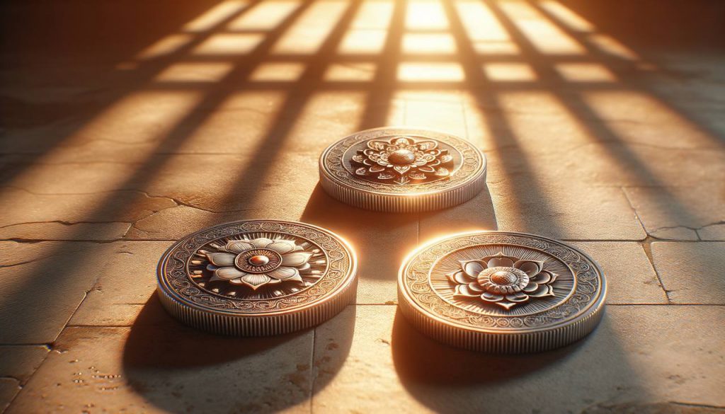 Three chips sunbathing