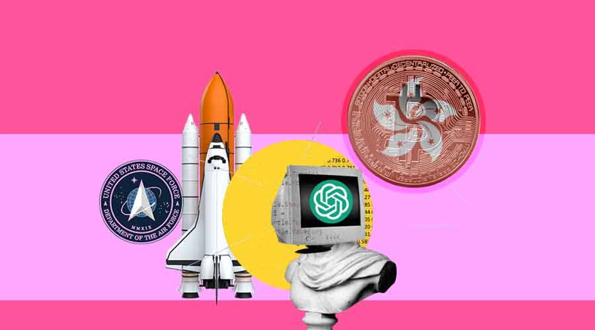 US Space Force blocks AI tools like ChatGPT over data security concerns.  Cryptocurrency regulations unknown to most retail investors in Hong Kong