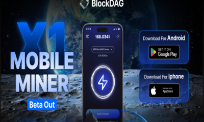 BlockDAG's X1 Miner App: Leading Crypto Mining with 30,000x Potential ROI