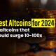 5 new alternative coins that could increase 10 to 100 times