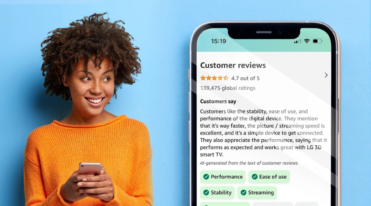 Amazon launches AI-powered customer review summaries |  Technology news