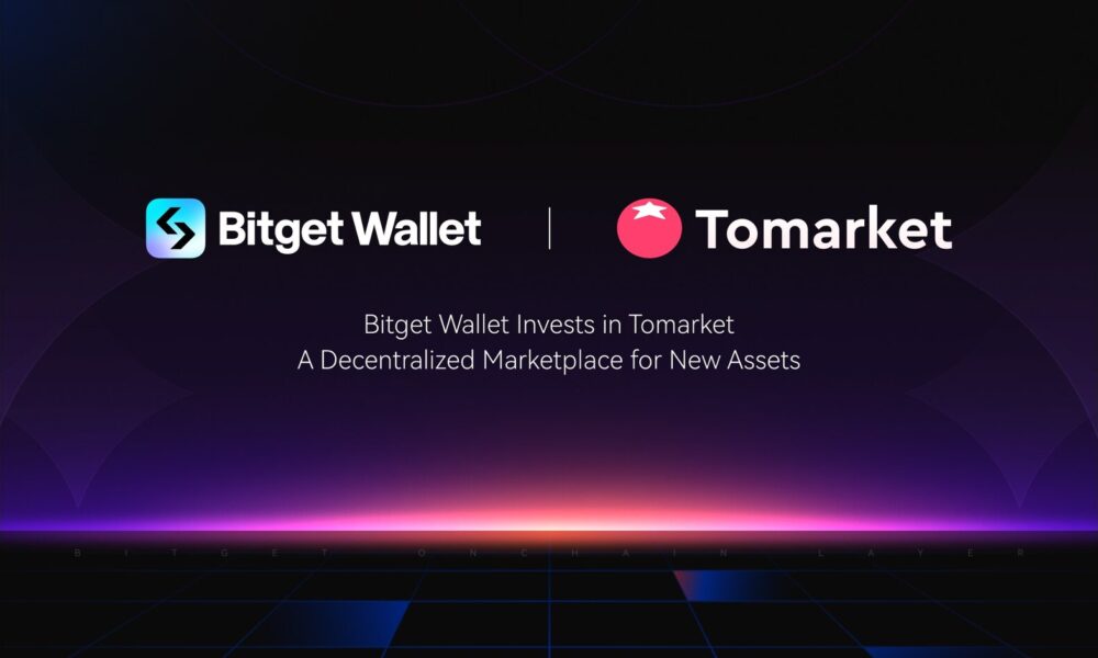 Bitget Wallet Announces Investment in New Marketplace Asset Trading Platform, Targeting Multi-Billion Dollar Markets Beyond DEXs