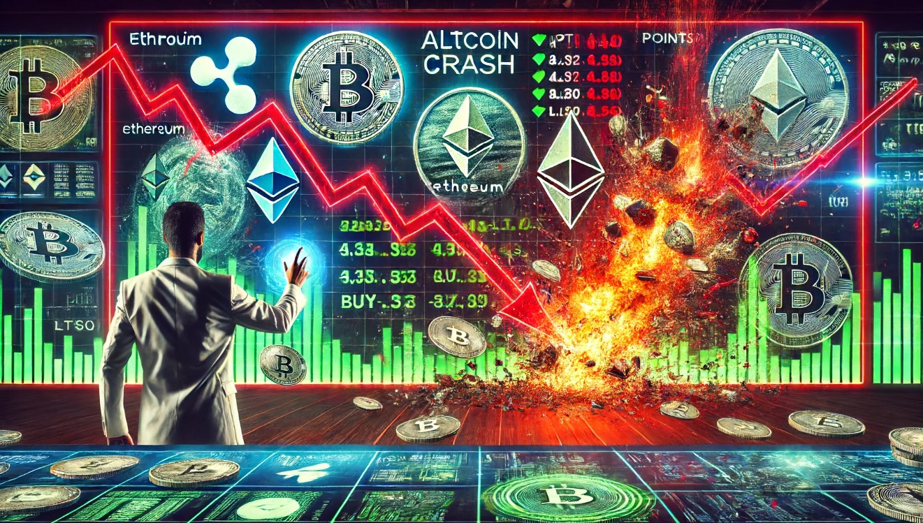 Expert Predicts Altcoin Market Crash, Suggests Optimal Buy Points for Top 10 Cryptocurrencies