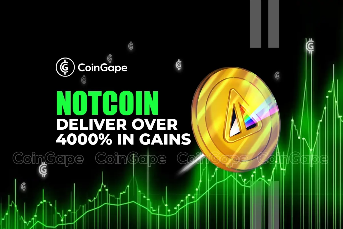 Investing in Notcoin (NOT) Today Could Deliver Over 4000% in Gains