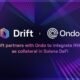 Ondo Finance & Drift Protocol partner to integrate USDY