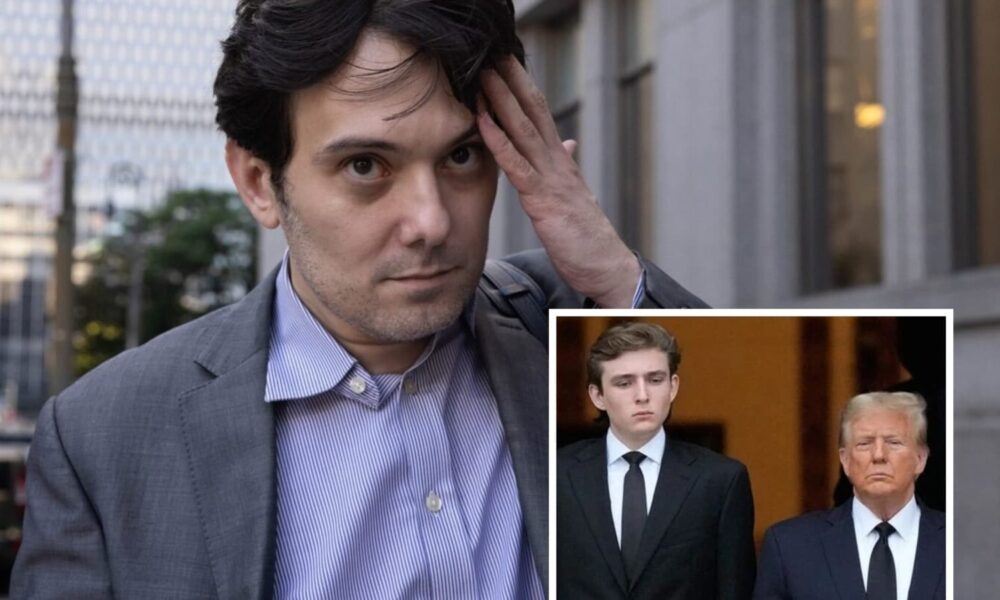 Trump's Son Barron Launched DJT Meme Coin, 'Pharma Bro' Reveals, 'I Have Over 1000 Evidence…'