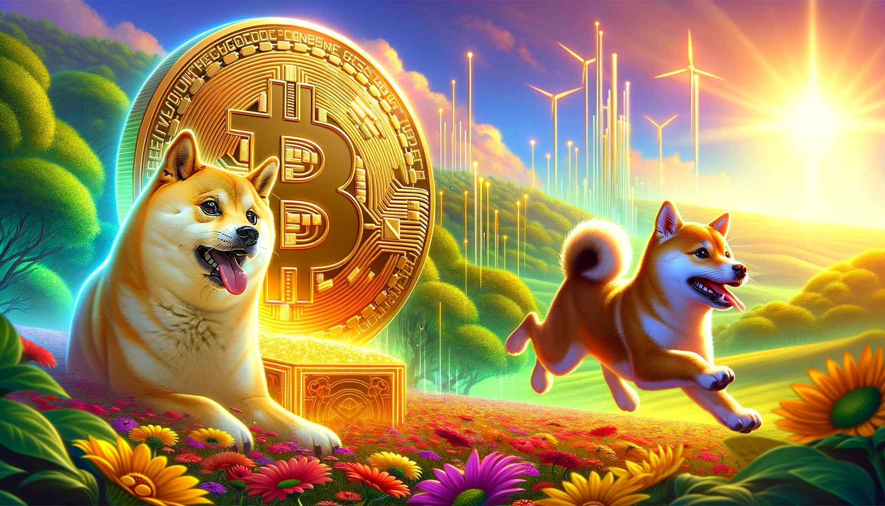 Why is the price of Dogecoin and Shiba Inu rising today?