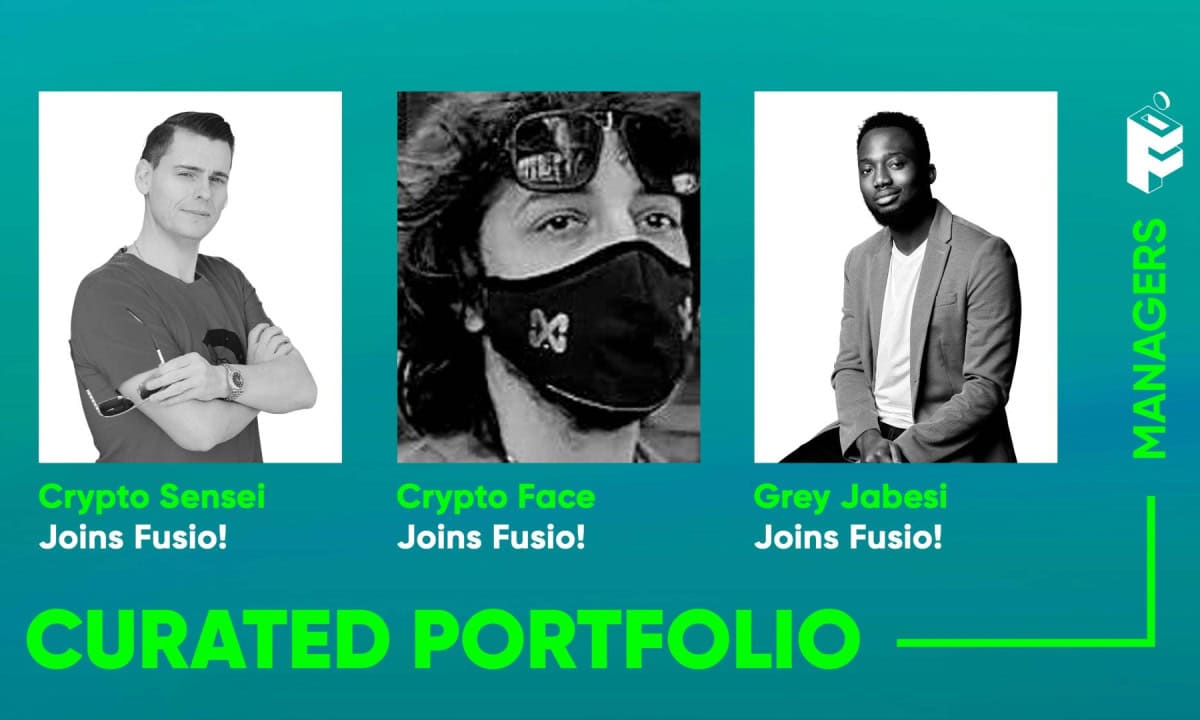 CryptoFace, CryptoSensei and Grey Jabesi Join Fusio by Blockguard as Select Portfolio Managers