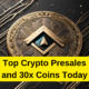 Top Cryptocurrency and Coin Presales 30x Today: Artemis Coin in First Place, Others Follow: BlockDAG, 99Bitcoin, eTukTuk, and WienerAI