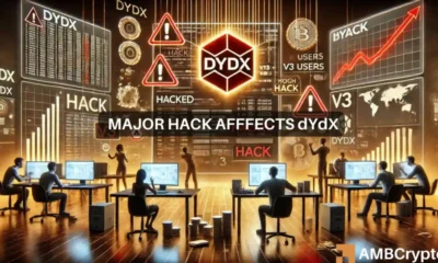 Crypto Security Breach: DeFi Exchange dYdX Hacked Following Selloff Rumors