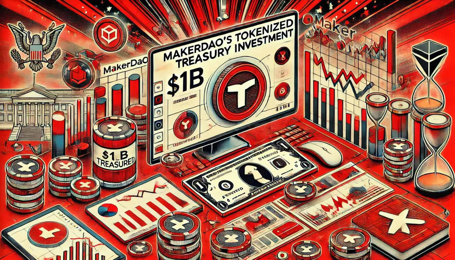 MakerDAO's $1 Billion Investment in Tokenized US Treasuries Shakes Up Crypto Market