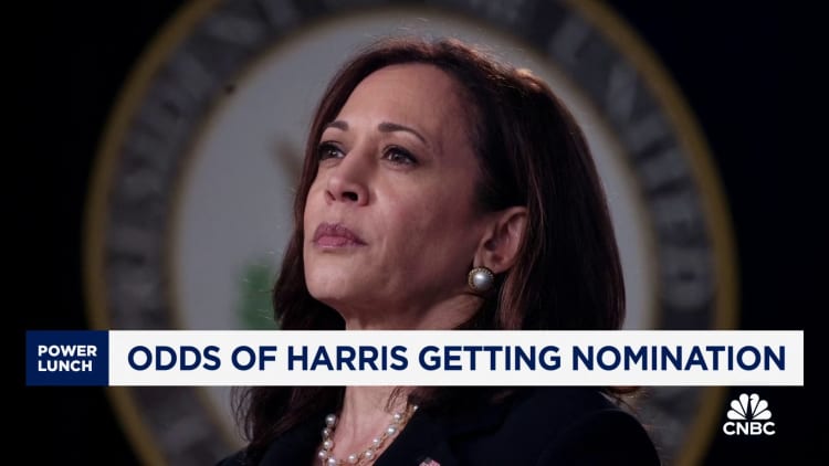 CNBC's presidential panel weighs in on Vice President Harris' bid for the Democratic nomination